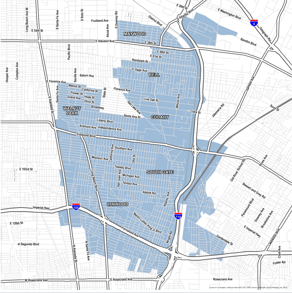 Map of South East Los Angeles

Link to interactive map:
https://www.deletethedivide.org/southeast-los-angeles-project-area/