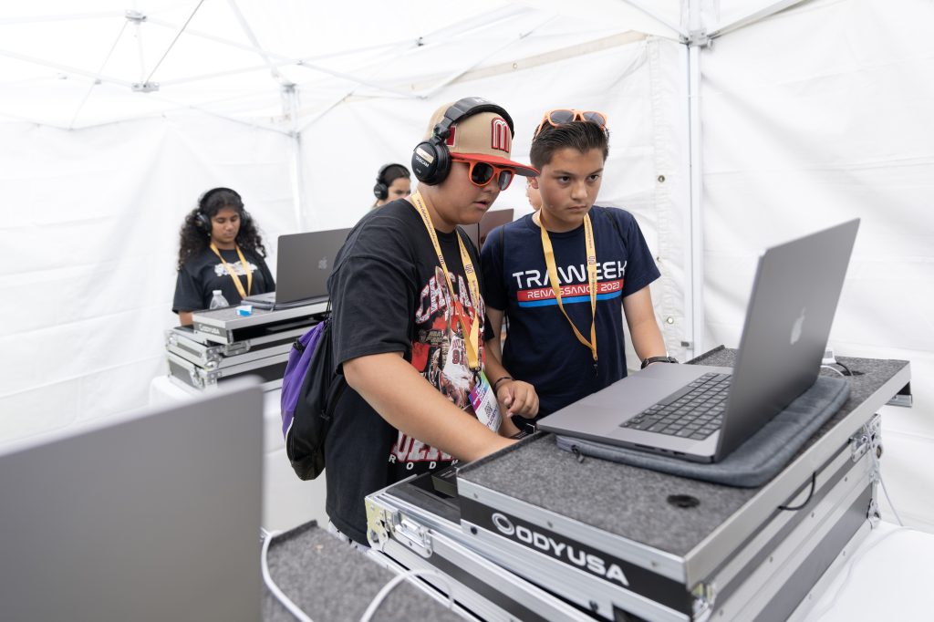 Los Angeles County hosted the 2nd Annual Tech Empowerment Day on Wednesday, October 4, 2023, at the Los Angeles Memorial Coliseum. More than 100 schools from across the County, with 6,000 middle and high school students, participated in this dynamic one-day high-technology Expo, connecting them to educational experiences related to science, technology, engineering, and math. (Mayra B. Vasquez/ Los Angeles County)