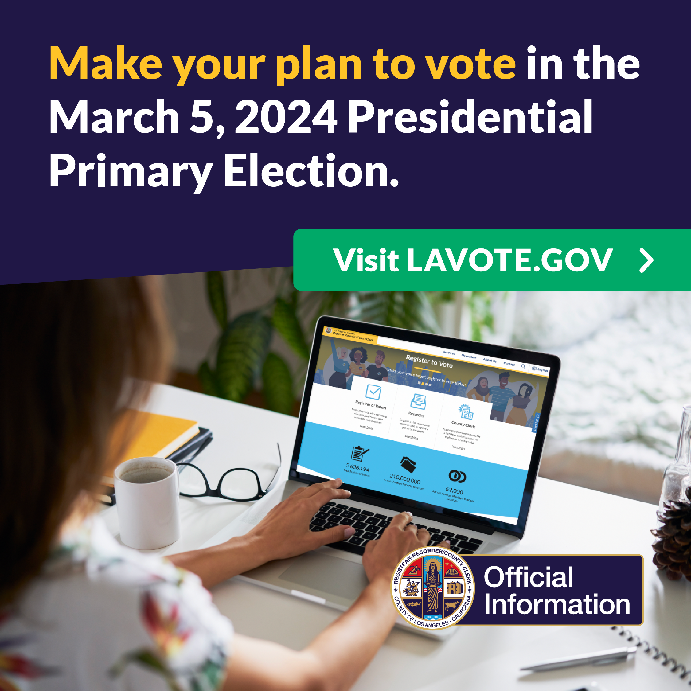March 5th Presidential Primary Election Information
