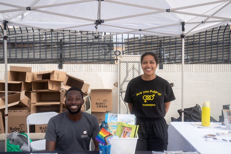 Vendors at the event
