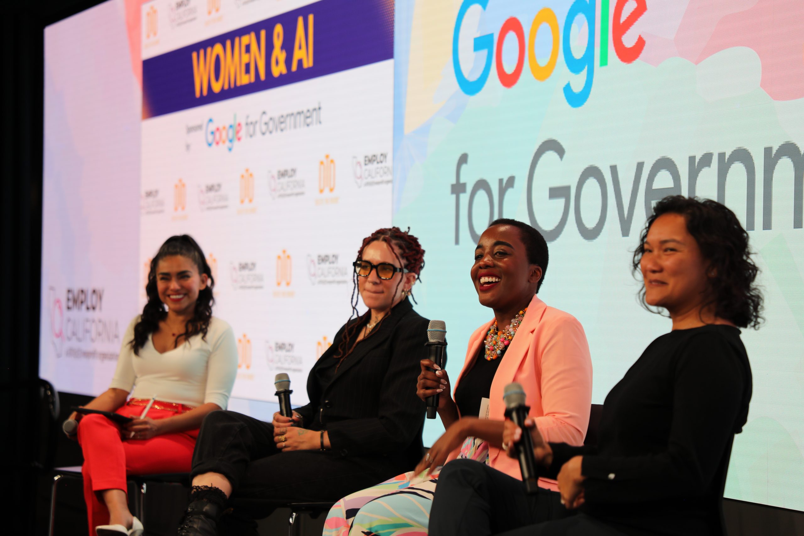 speakers at women and ai event