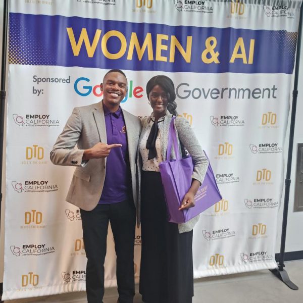 dtd supervisor and participant at women and ai event