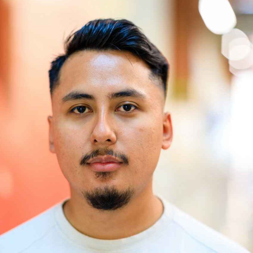 DTD intern, Marvin Valencia