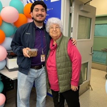 trainer and student at firestone tech training