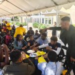 Black male youth attend empowerment retreat